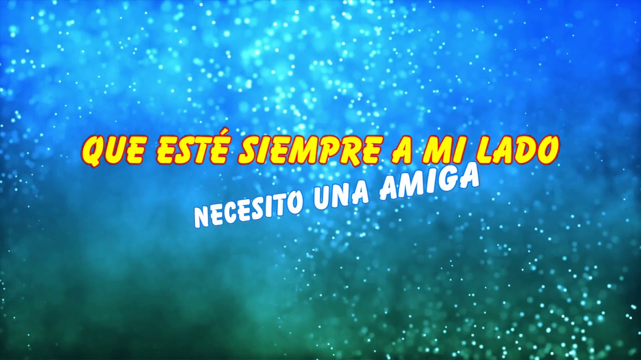Necesito una amiga Jhonny Rivera KARAOKE #SalsaRomantica #KaraokeSalsa