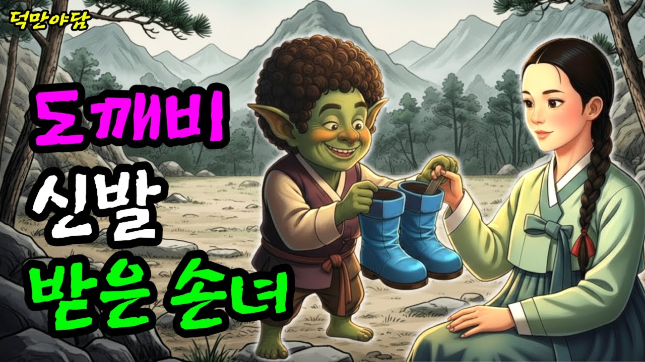 기와집 대신 도깨비 신발 받은 손녀(야담 민담 전설 설화 옛날이야기 오디오북)