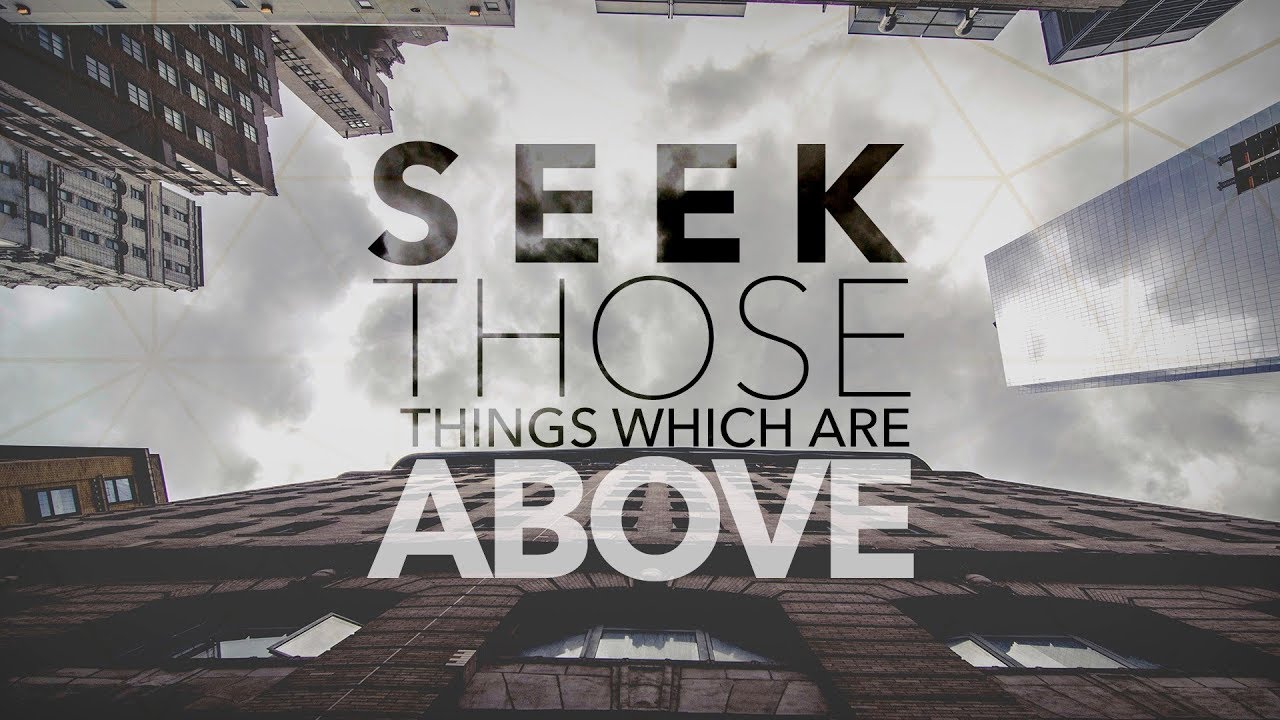 Seek The Things Which Are Above - Amir Tsarfati
