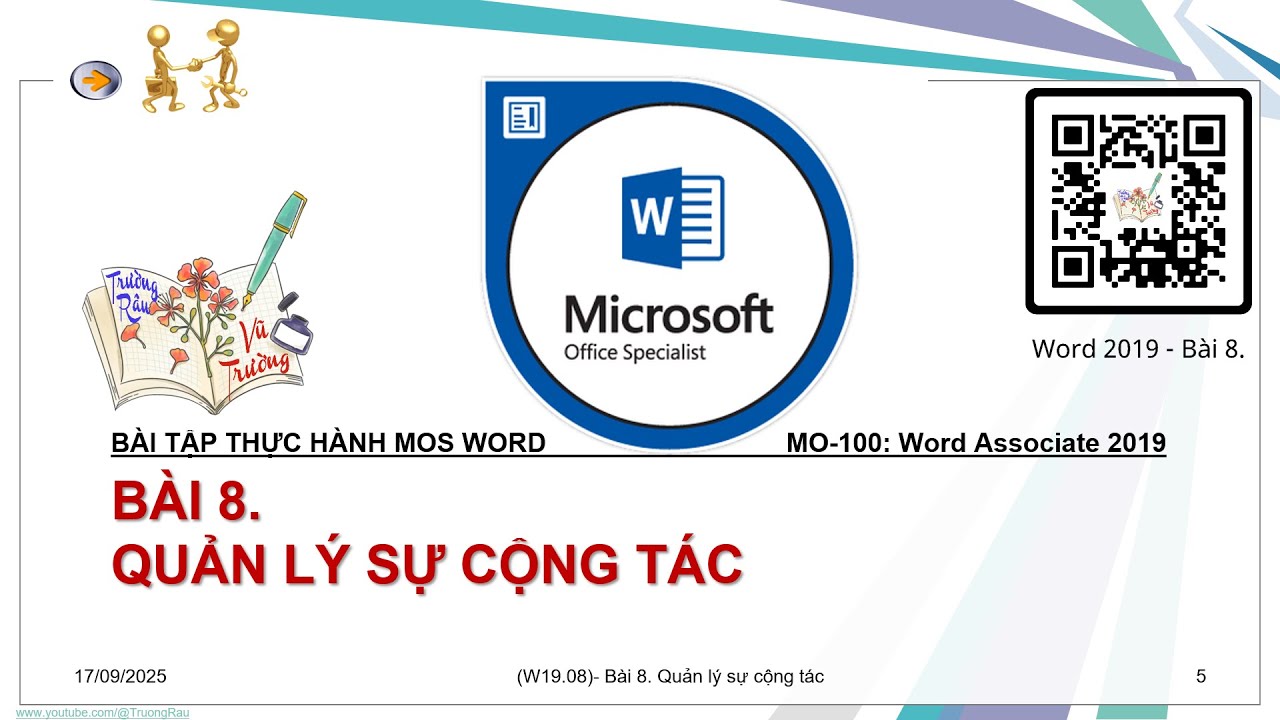 (W19.08) Bài 8. Quản lý sự cộng tác