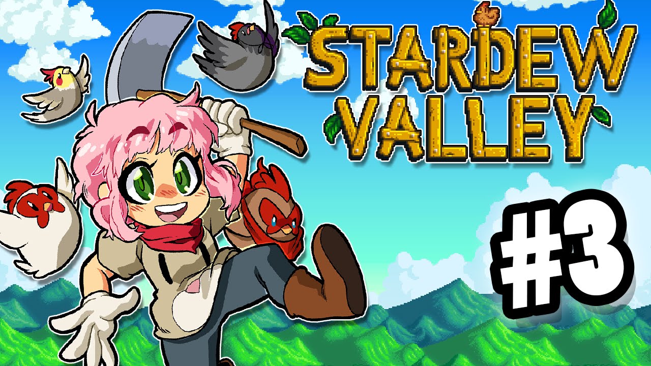 Stardew Valley - Yarrrr - PART 3 - Commander Holly Plays - Feat. ROSS