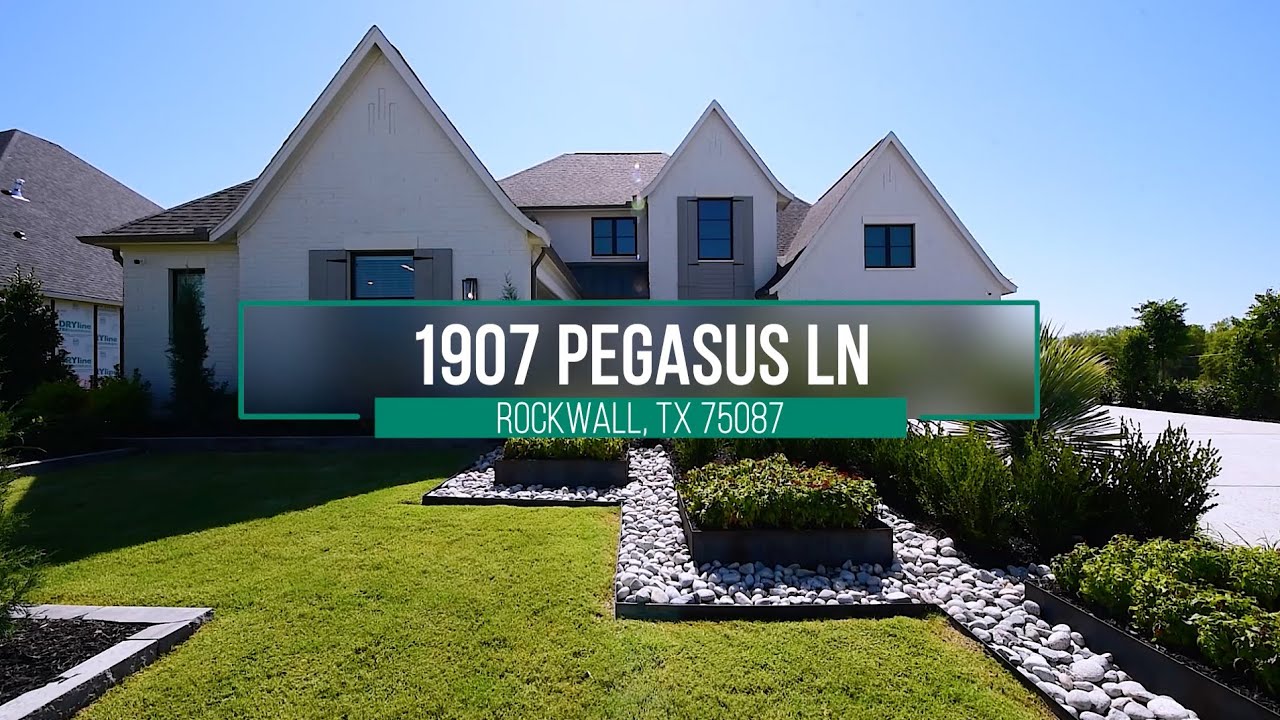 RoundRock 6236 // 1907 Pegasus Ln in Winding Creek, Rockwall TX // Shaddock Homes