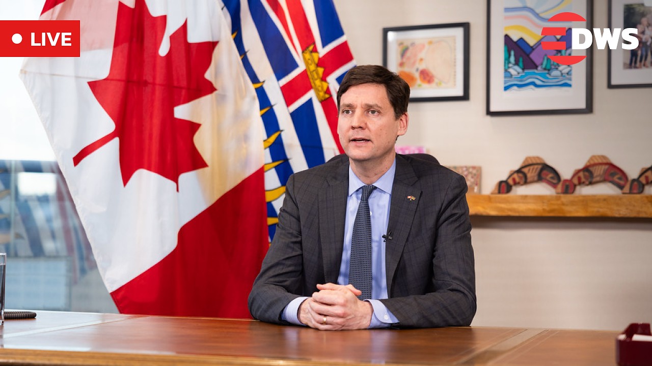 LIVE: British Columbia Premier David Eby Addresses Canada-U.S. Trade Crisis | AF15