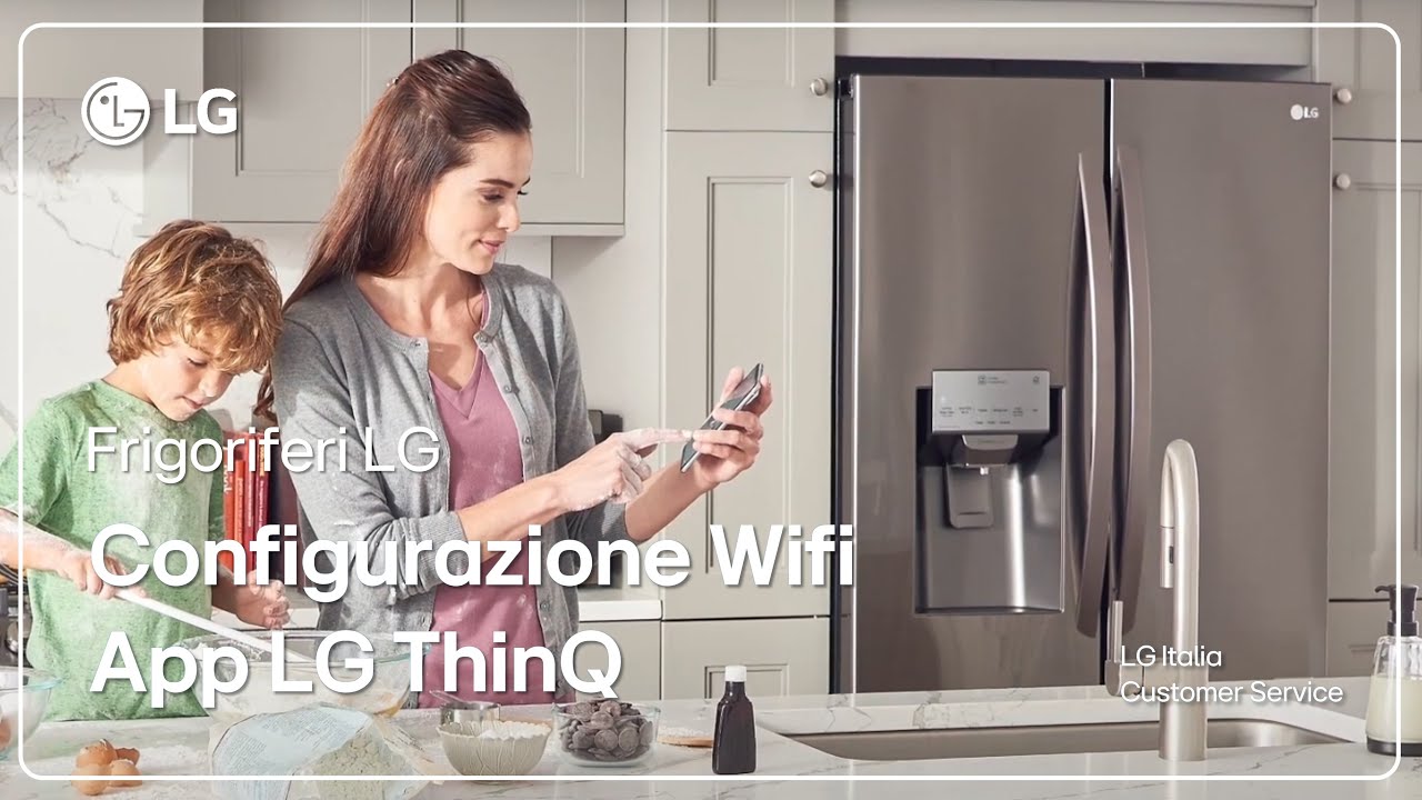 Холодильники LG | Как настроить приложение LG ThinQ и Wi-Fi