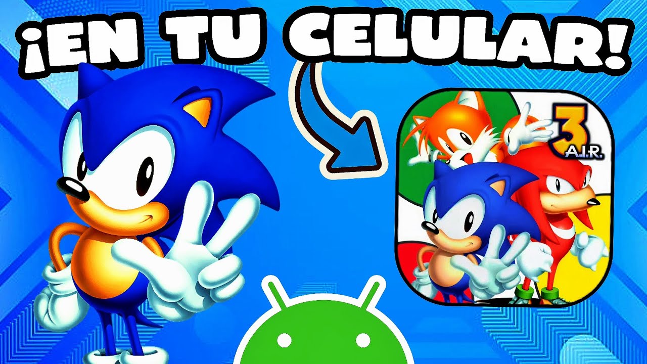 🔥CÓMO JUGAR SONIC 3 A.I.R EN ANDROID DE MANERA FÁCIL!!