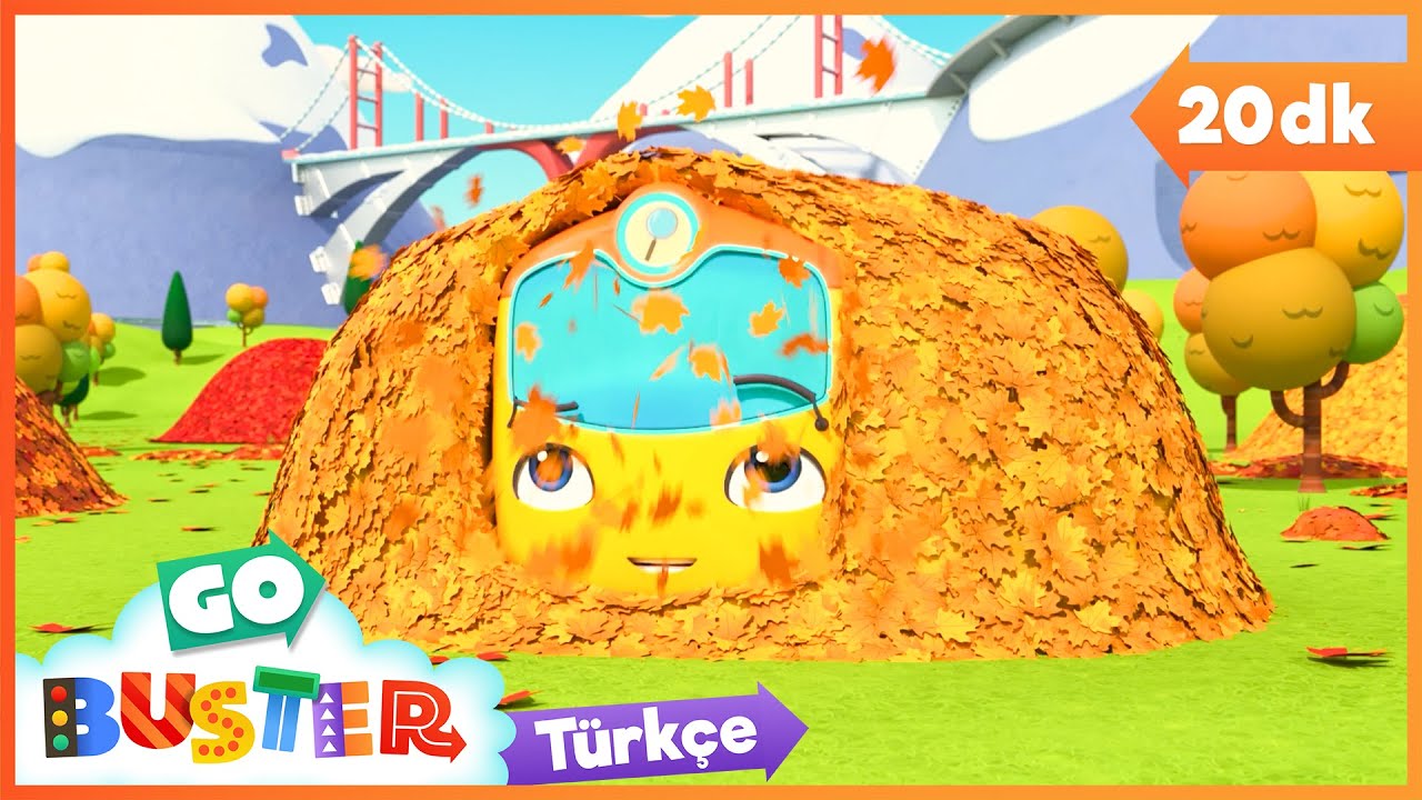 Sonbaharda Saklambaç 🍂 Go Buster Türkçe - Çocuk Çizgi Filmleri