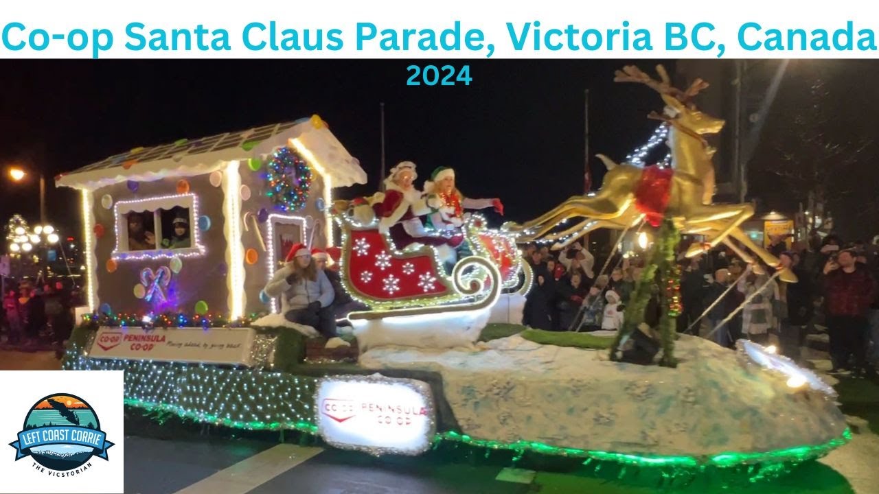 Co-op Santa Claus Parade 2024-Victoria, BC Canada