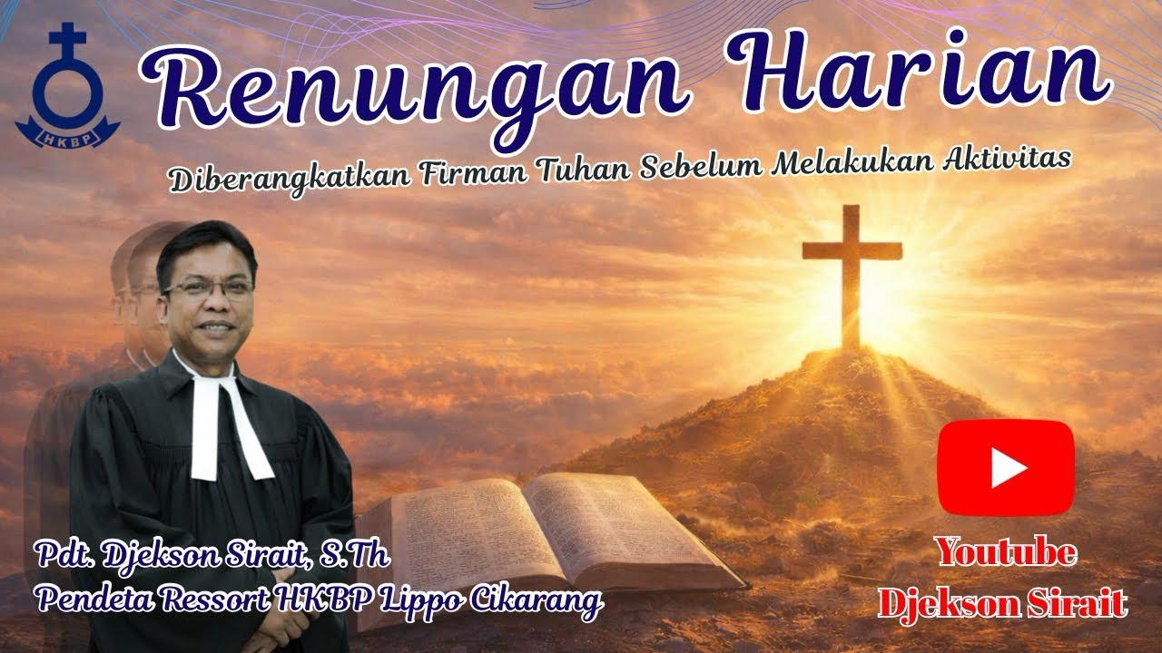 Rabu, 18 Februari 2026 [Pengkhotbah 3 : 1]