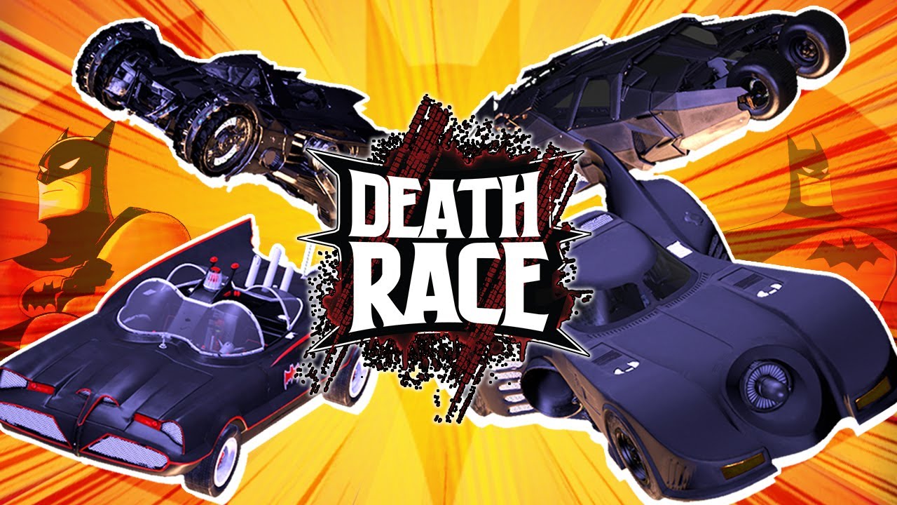 Batmobile BATTLE! (Batman & Robin VS Dark Knight) | DEATH RACE!