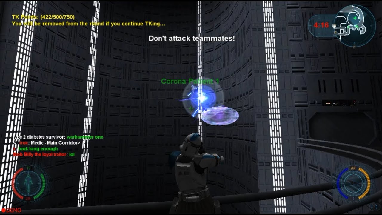Sneaky Sullustan & Grenade launcher chaos - Star Wars Movie Battles 2 [Jedi Academy Mod]