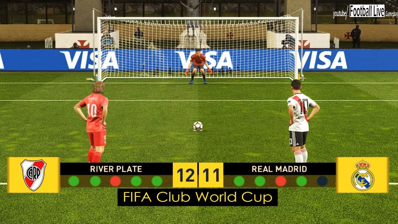 PES 2019 | RIVER PLATE vs REAL MADRID | Final FIFA Club Wolrd Cup | Penalty Shootout | Gameplay PC