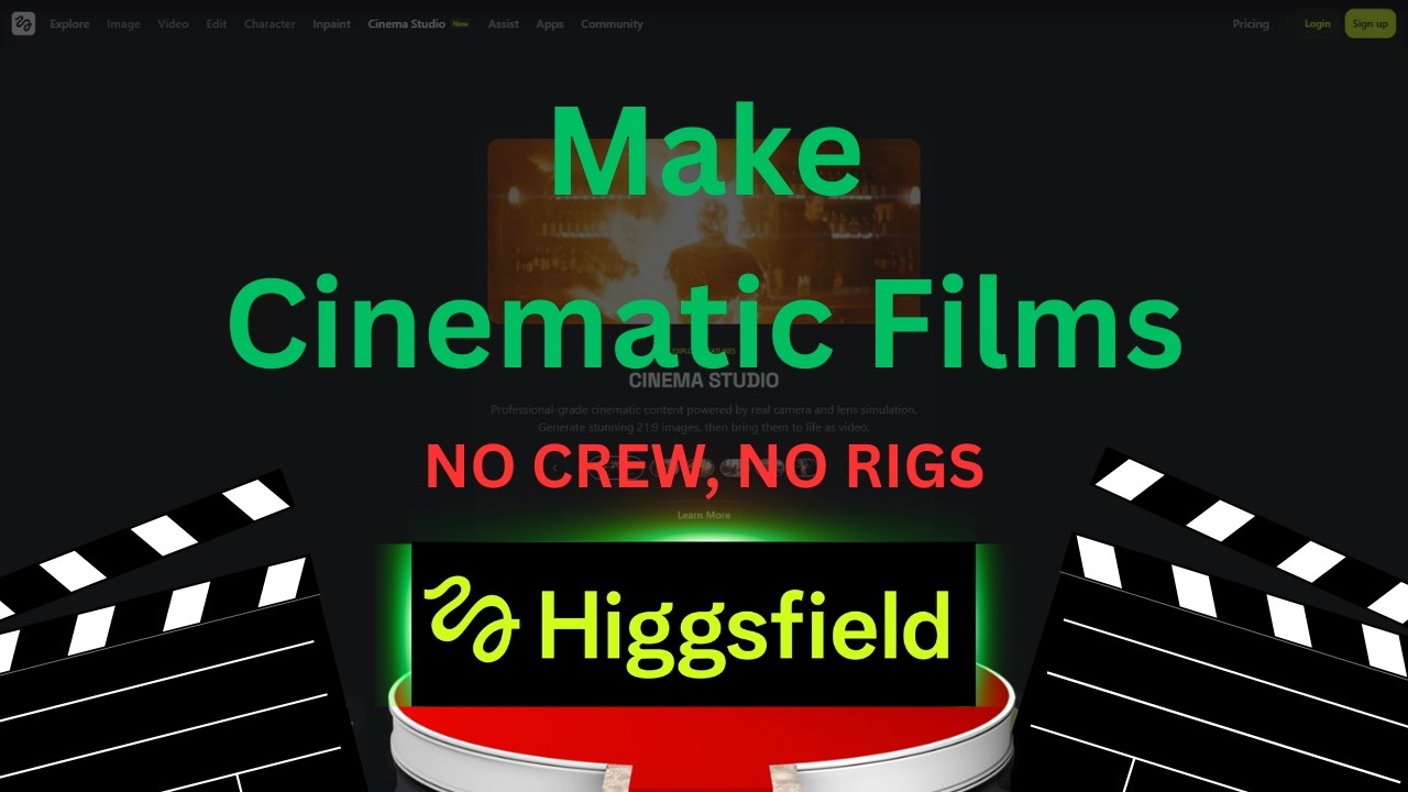 I Tried Higgsfield Cinema Studio &ndash; From One Frame to a Film Shot