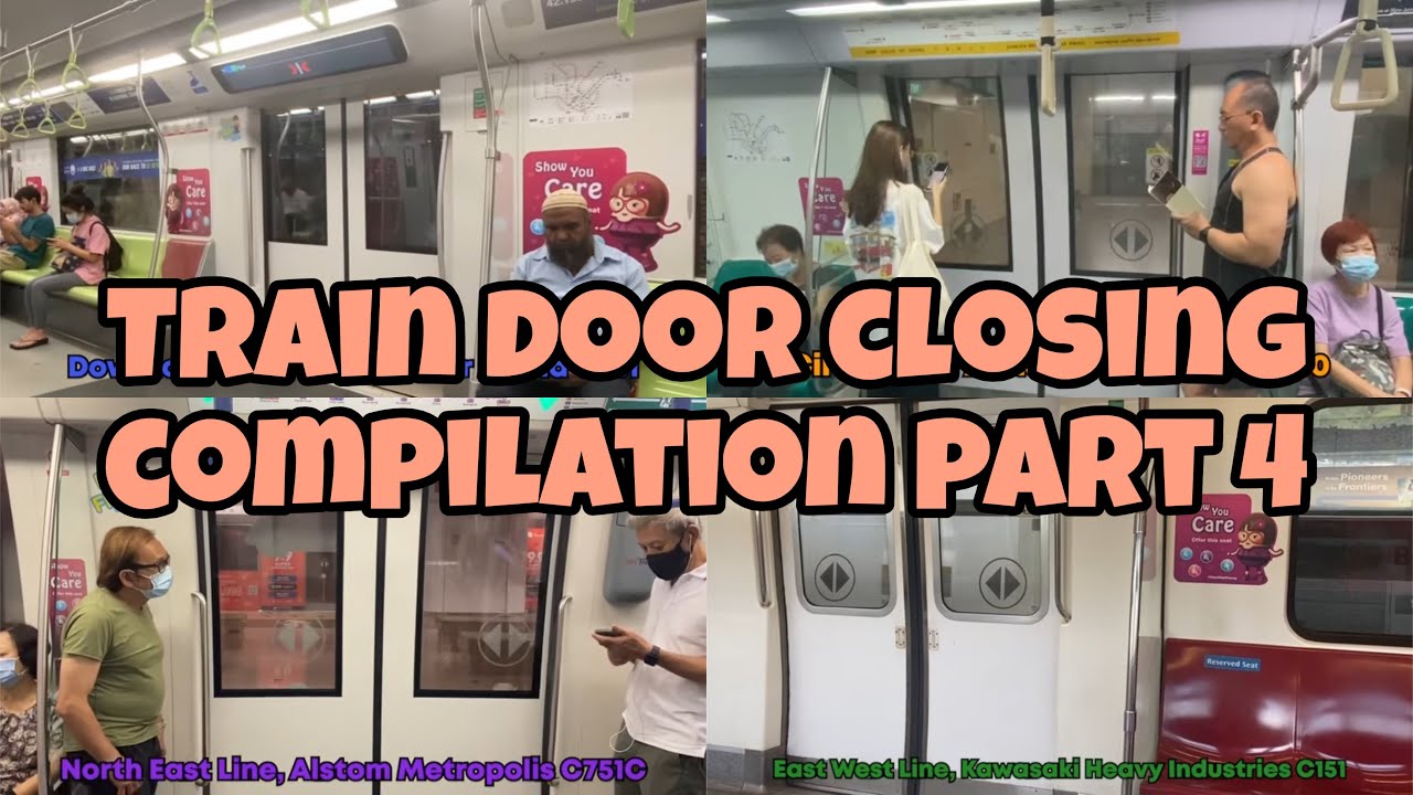 Train door closing compilation part 4
