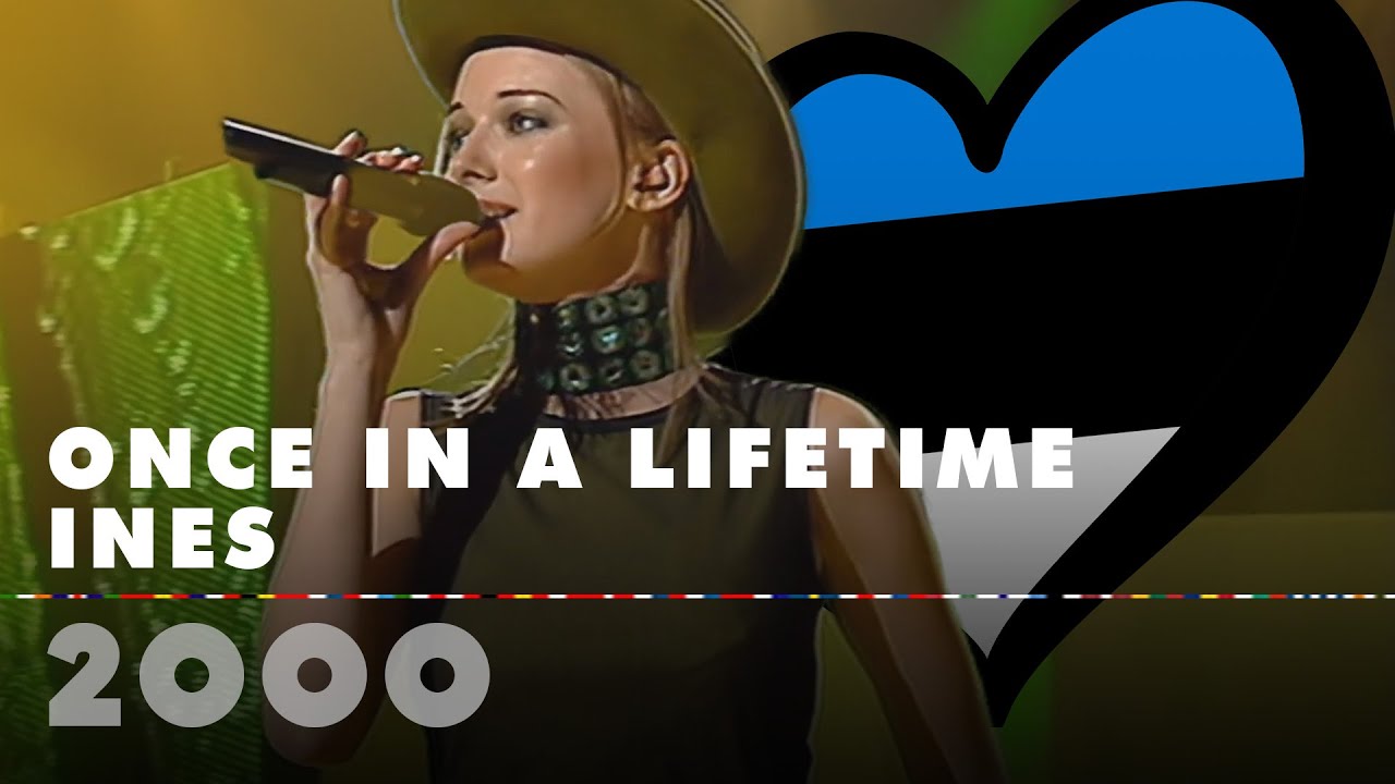 ONCE IN A LIFETIME &ndash; INES (Estonia 2000 &ndash; Eurovision Song Contest HD)
