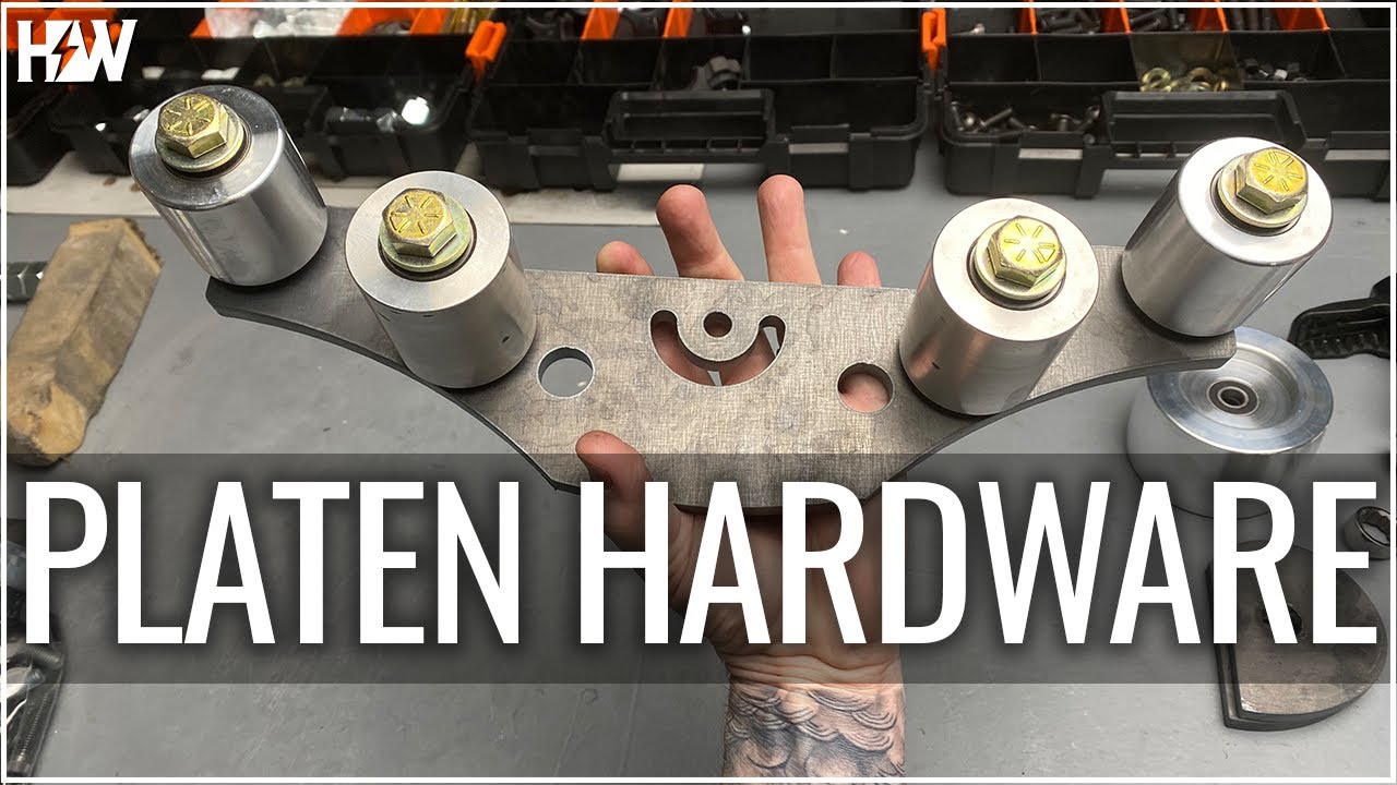 How to: 2x72 Belt Grinder Platen Wheel Hardware