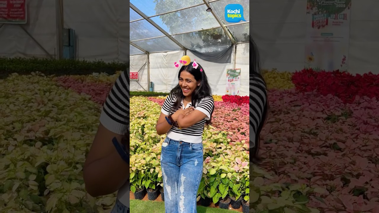 India&rsquo;s largest flower show now @Kochi 🌸Date : 21st December to 1st January Location Martine drive
