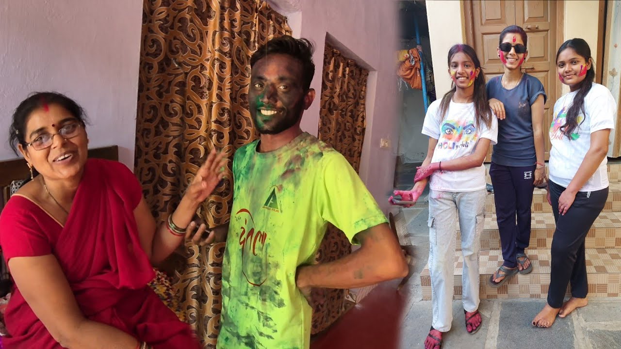 होली में भाई बनगे बेन्दरा 🐒