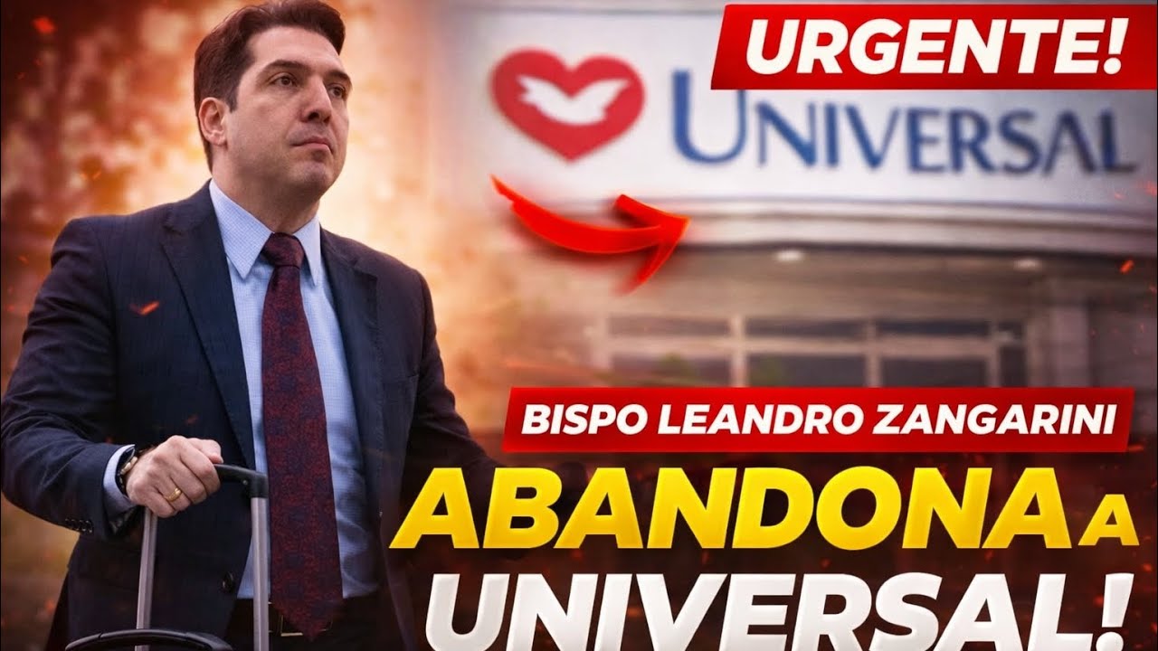 BISPO LEANDRO ZANGARINI DEIXA A IGREJA UNIVERSAL 