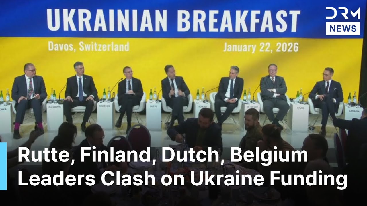 FULL DEBATE: Rutte, Finland, Dutch, Belgium & Croatia Leaders Face Off on Ukraine & EU Path | AQ1B