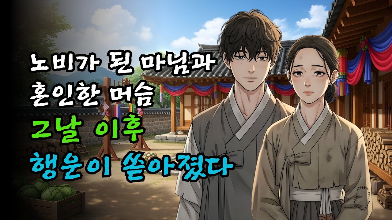 노비가 된 마님을 맞아 결혼하자… 두 사람의 인생이 놀랍도록 풍요로워졌다!