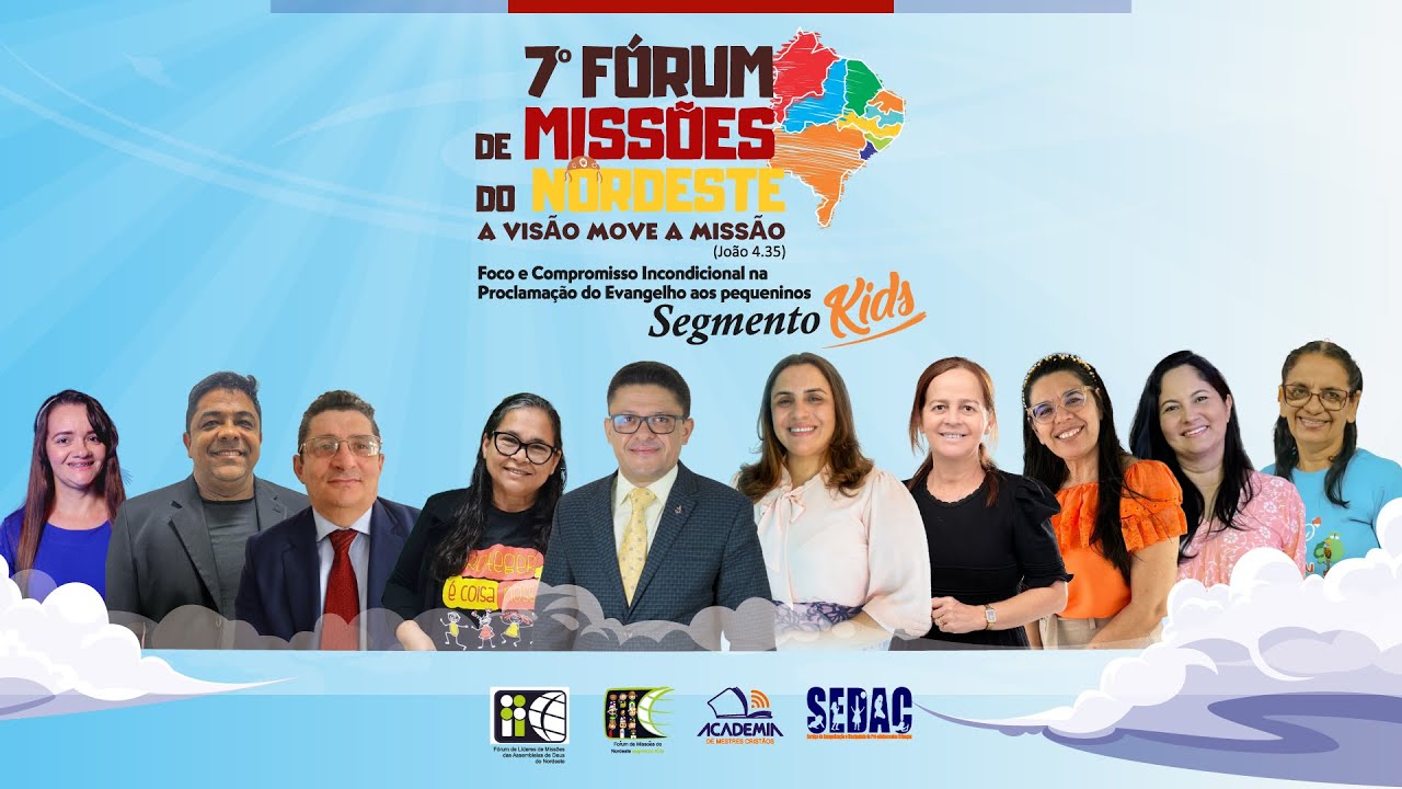 7º Fórum de Missões  do Nordeste - Segmento Kids - Segundo dia