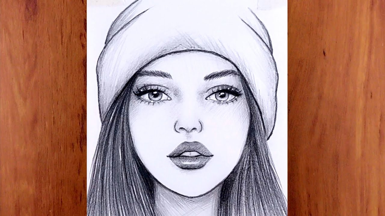 C&oacute;mo dibujar a la adolescente m&aacute;s bella/dibujos a l&aacute;piz para principiantes/drawing teen