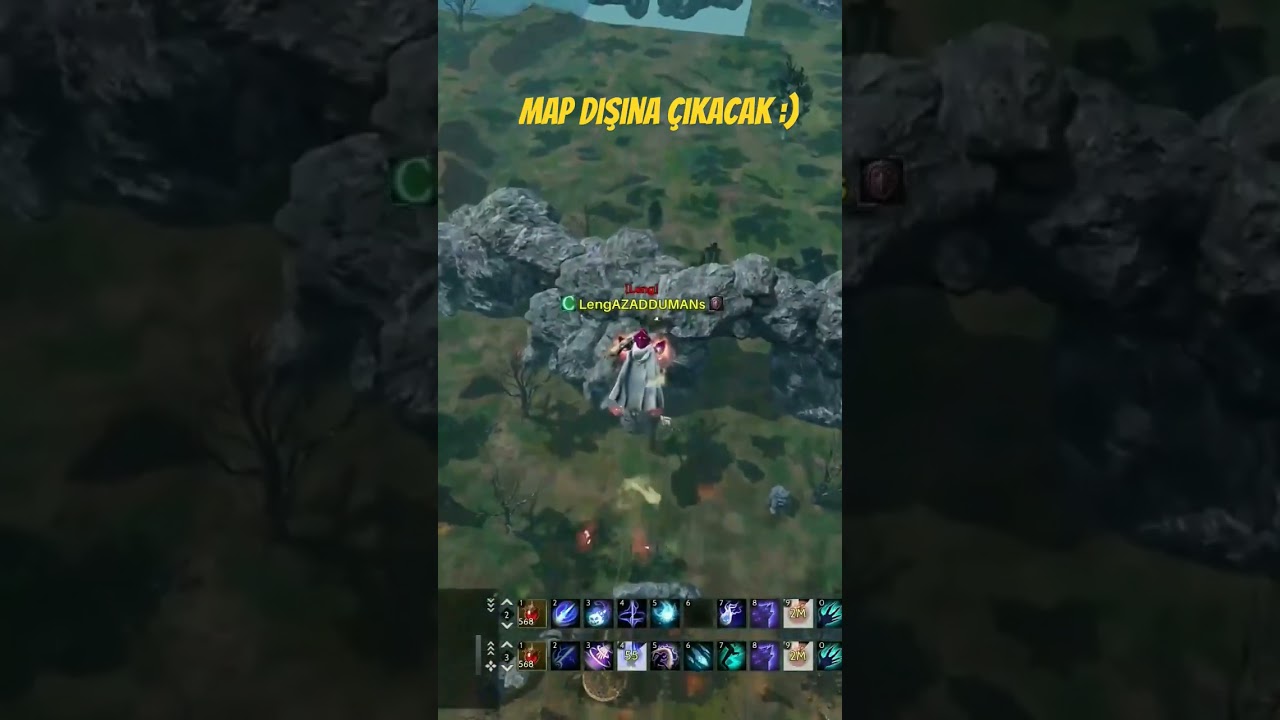Azaddumans Zıplama Skili İle Map Dışına &ccedil;ıkmak &Uuml;zere :) #riseonline #shorts