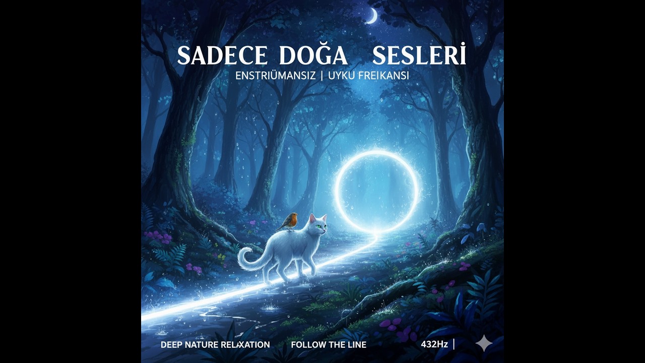 2 SAAT KESİNTİSİZ YAĞMUR SESİ 🌧️ Derin Uyku ve Zihin Boşaltma (Vokalsiz & Enstrümansız)