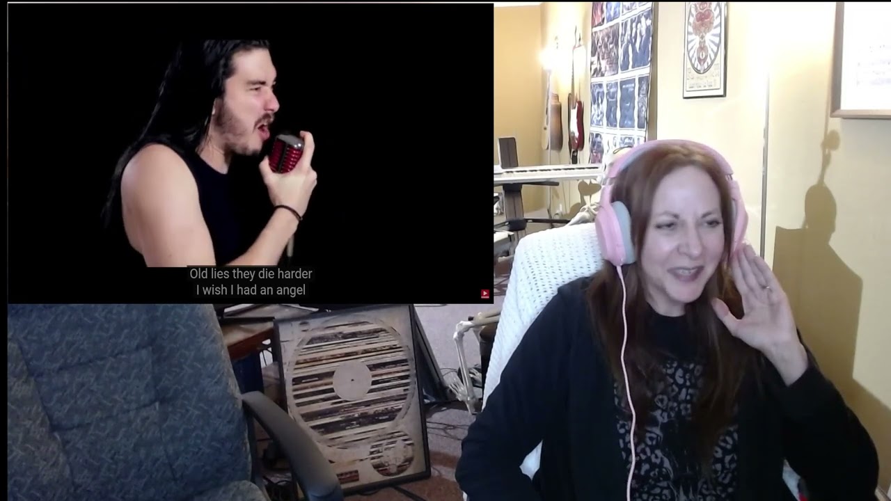 NIGHTWISH Cover by Dan Vasc - Wish I Had An Angel - Our Reaction Suesueandthewolfman