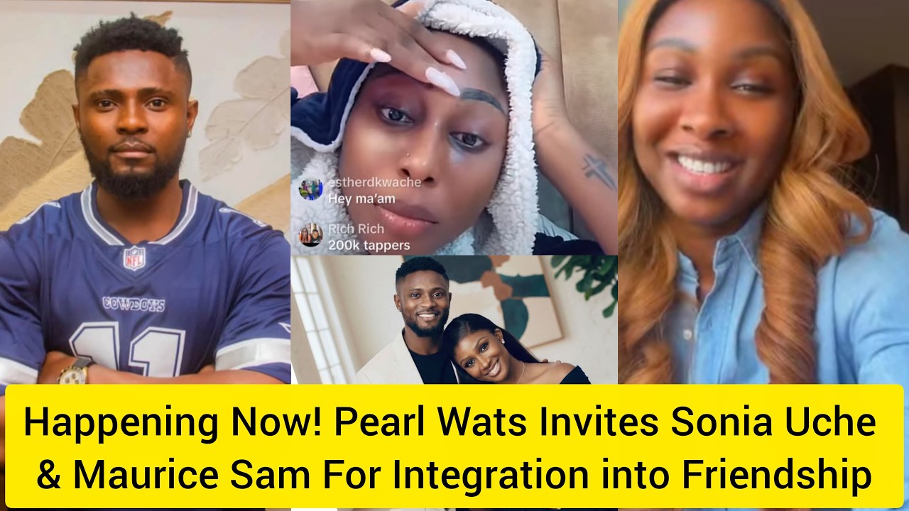 Happening Now 😮! Pearl Wats Invites Sonia and Maurice Sam for Integration into Friendship #tremding