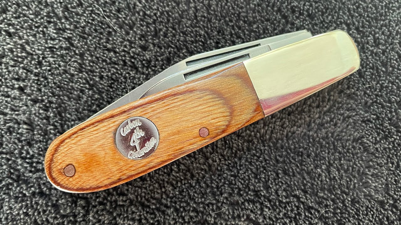 U.S.A. Made Barlow for $32! Bear & Son Heritage Walnut Barlow