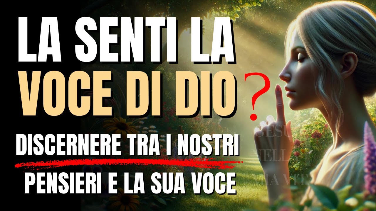 3 principi per distinguere la voce di Dio dai tuoi pensieri (Motivazione Cristiana)