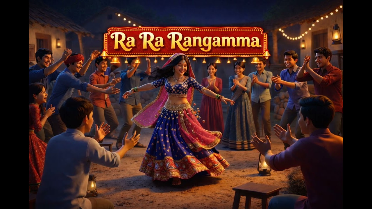 Ra Ra Rangamma.....💃💃|| Folk song || #trending #mass #viralvideo #itemsong 