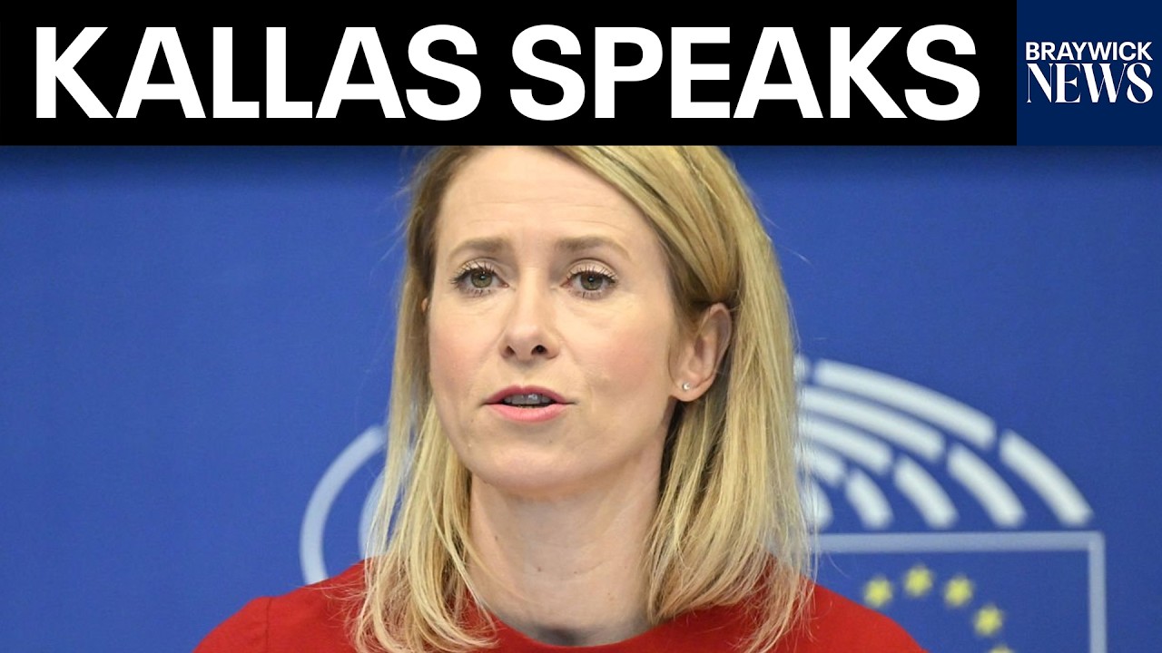 LIVE: EU Foreign Policy Chief Kallas Speaks After Foreign Affairs Council Meeting