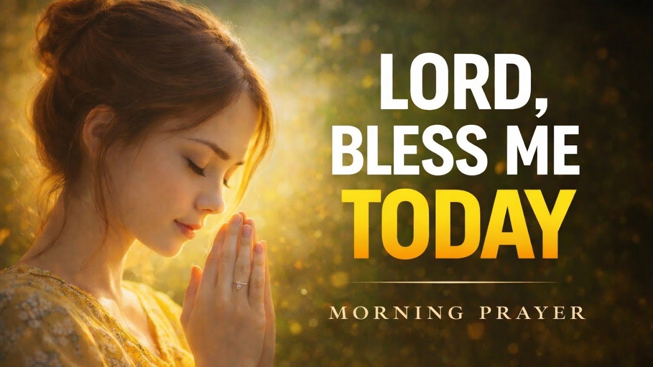 Powerful Morning Prayer with Jesus | Start Your Day with God’s Peace and Blessings