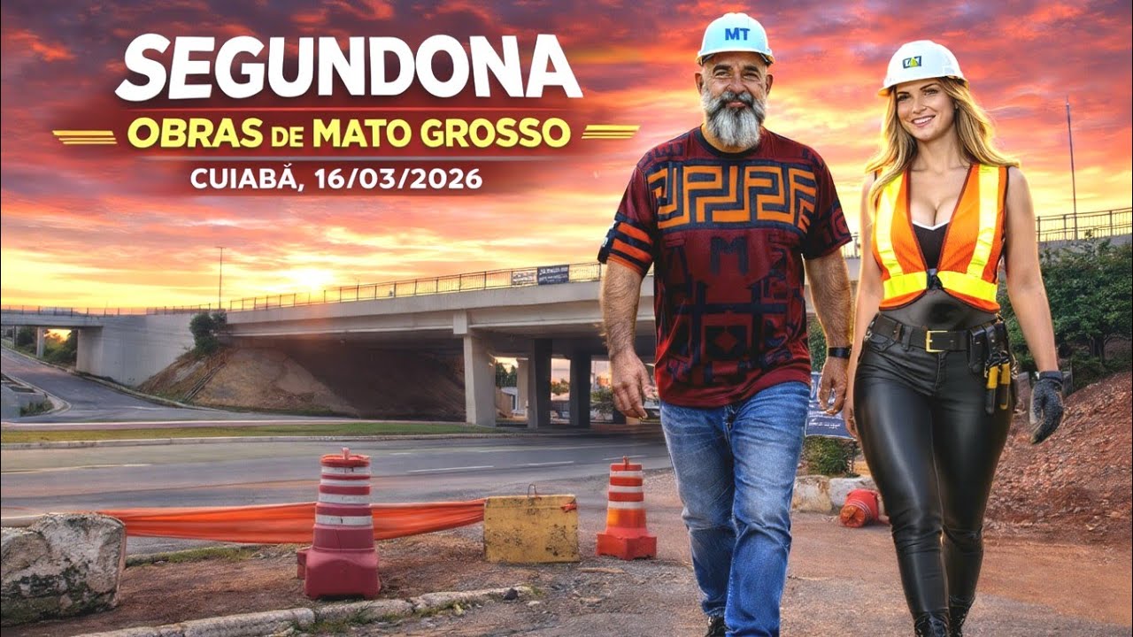 SEGUNDA-FEIRA DE OBRAS AO VIVO DE CUIABÁ MATO GROSSO O ESTADO DO AGRO! #caterpillar #newholland #jcb