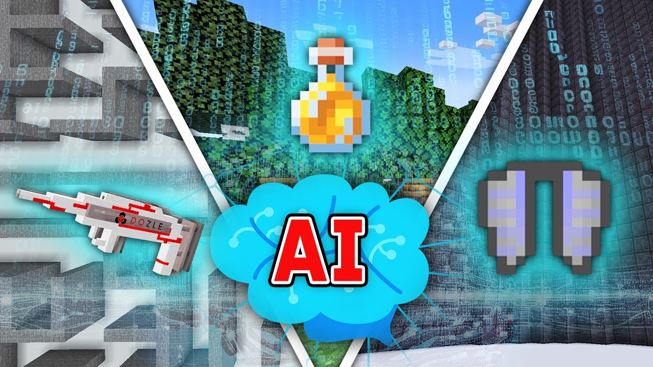【マイクラ】AIが考えたミニゲーム選手権！