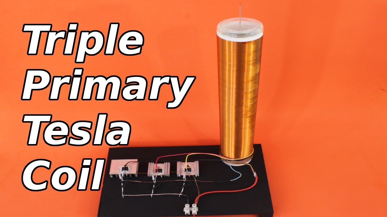 Triple Primary Slayer Exciter Tesla Coil