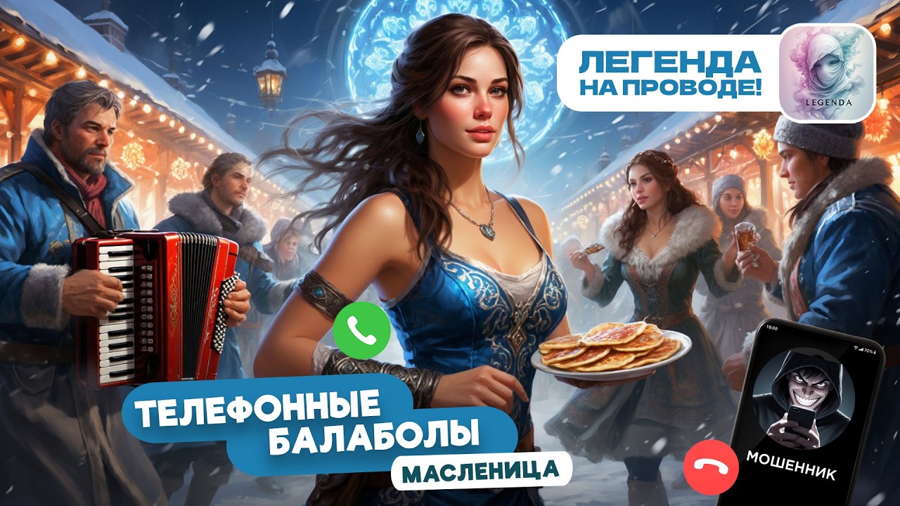 Телефонные балаболы. Масленица.