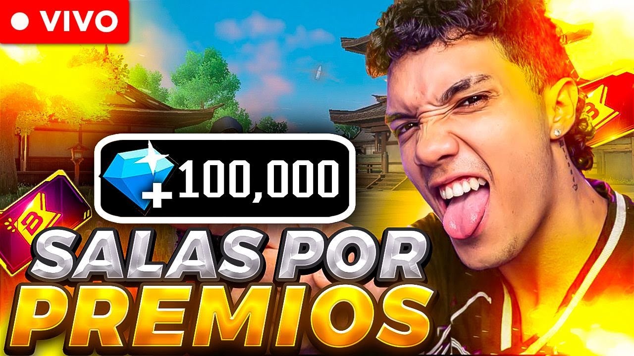 &iexcl;SI GANAS MI SALA TE DOY 500 DIAMANTES EN FREE FIRE VIVO!