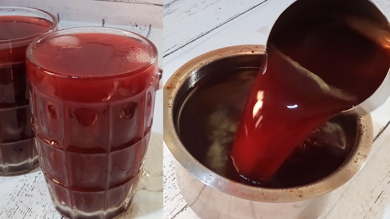 पित्तनाशक, थंडगार कोकम सरबत / 1 वर्ष टिकणार / Kokam Sharbat recipe in marathi.
