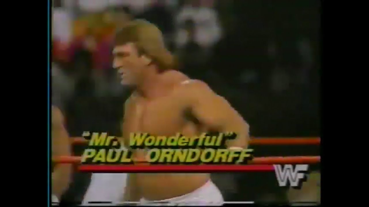 Paul Orndorff vs. Paul Roma - 1/5/1987 - WWF