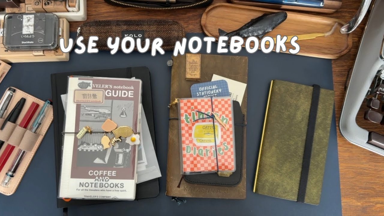 Creative Notebook and Journal Ideas | Using My Notebook Collection for Different Projects