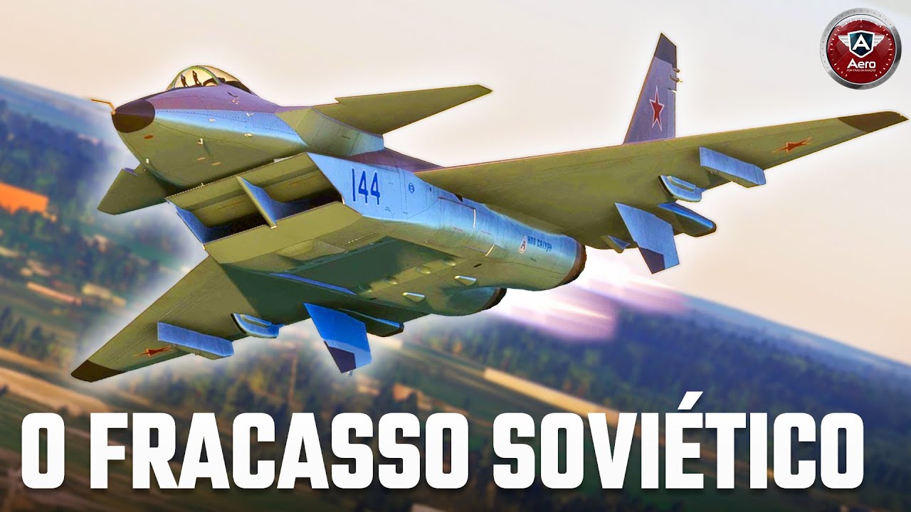MIG 1.44, o RIVAL do F-22 foi um grande FRACASSO SOVIÉTICO