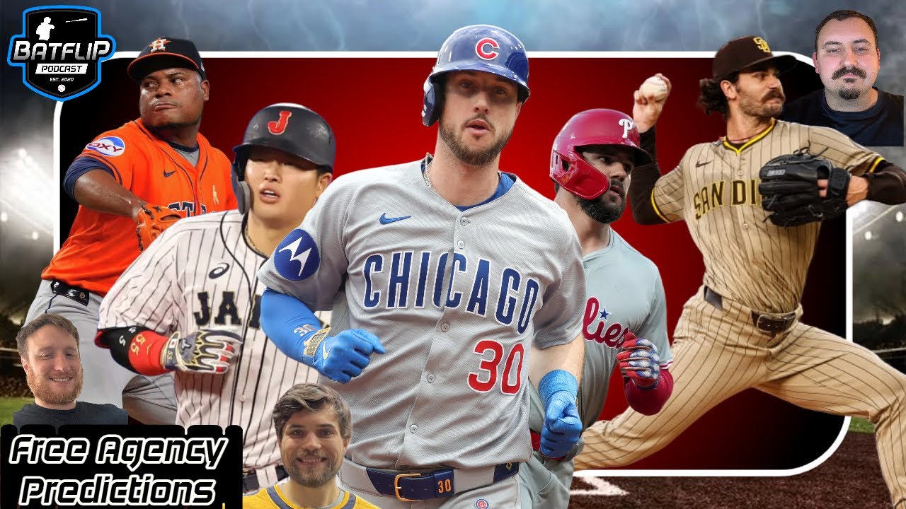 2026 MLB FREE AGENCY PREDICTIONS: Tucker, Bregman, Alonso, Bichette, Cease, Valdez & Top Spots!