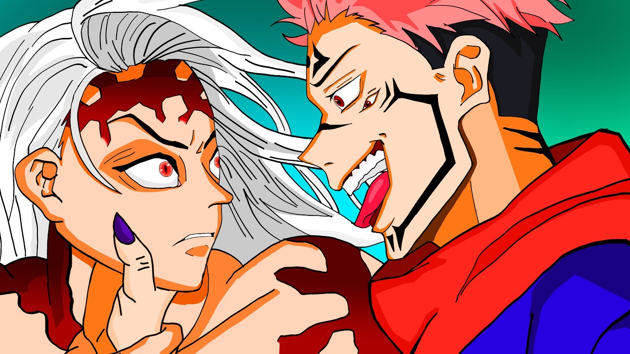 Muzan vs Sukuna PART 1 #demonslayer #jujutsukaisen #muzan #sukuna #fananimation #nezuko