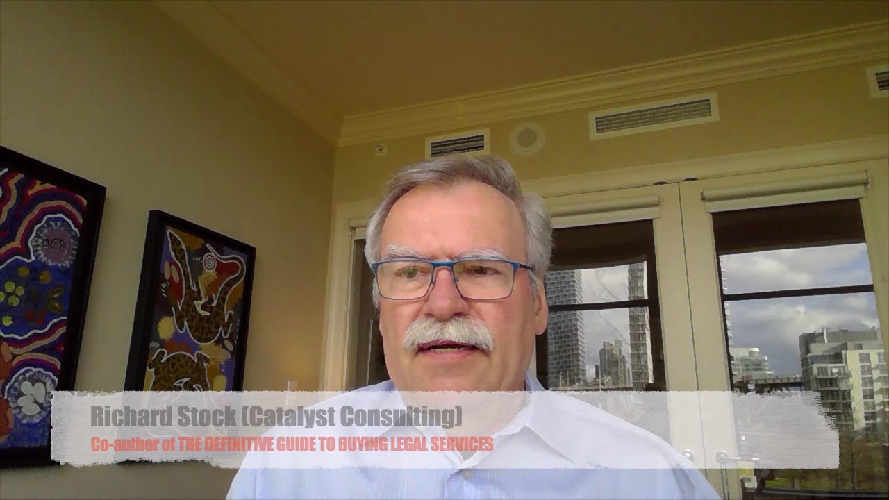 This is the most effective approach to buying legal services by RICHARD STOCK