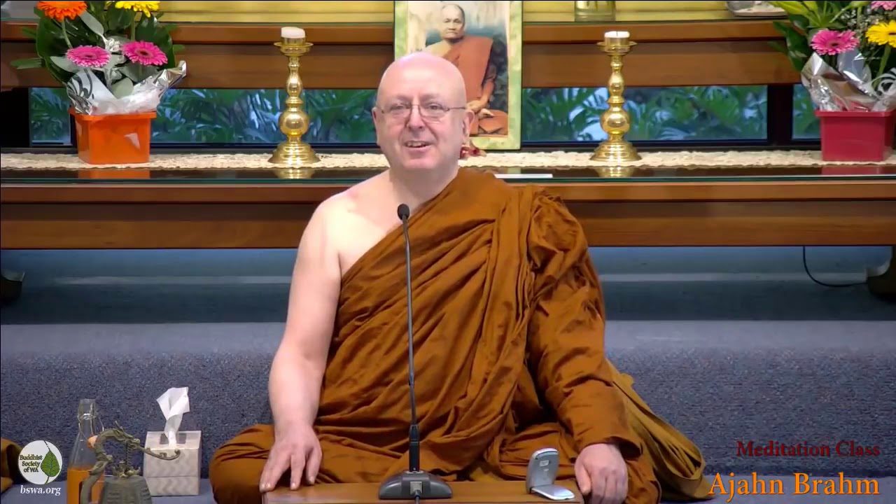 Guided Meditation   Ajahn Brahm   23 March 2019 HD