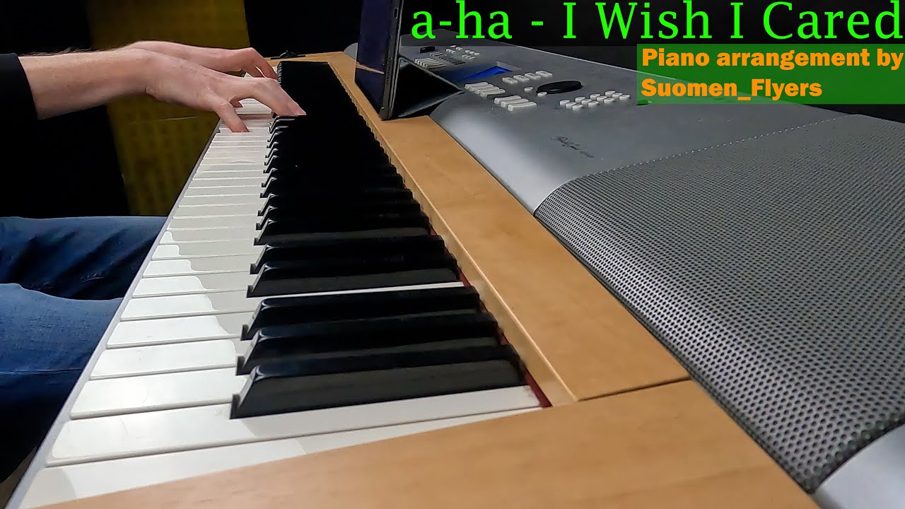 a-ha - I Wish I Cared (piano cover) + sheets