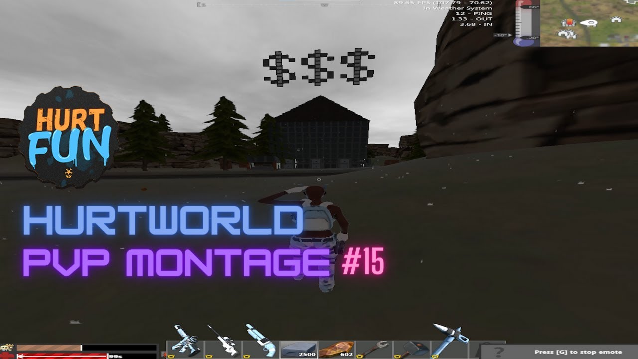 Lovely 🖤 | HurtWorld V2 | Pvp Montage #15 | HurtFun.Com